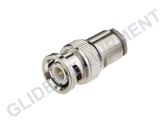 BNC male clamp coax connector RG58, AC5, RG142, RG400 [CX-5007/7720]